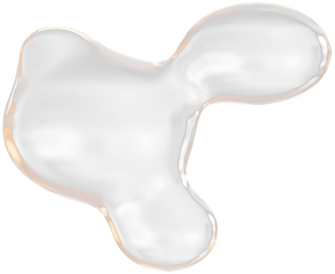 Transparent Liquid Blob